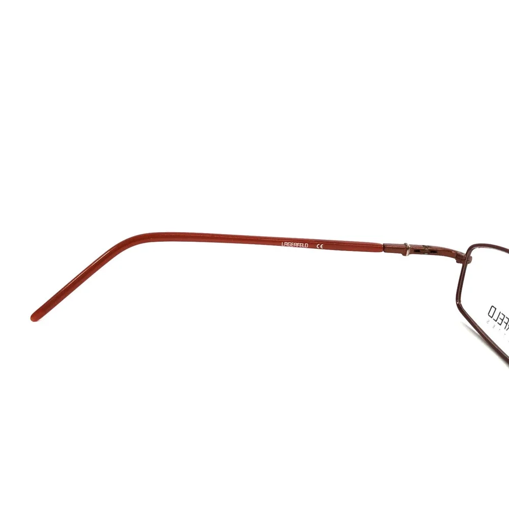 Karl Lagerfeld Eyeglasses Frames 4031 23 Red Rectangle Full Rim 50-19-135